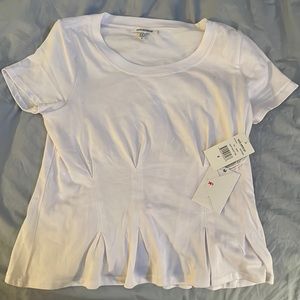 Good American Dart Waist Tee